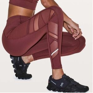 NWOT Lululemon Speed Up Tight Mesh Leggings Size 2
